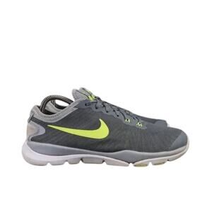 Nike Shoes Womens 8 Athletic Trainer Flex Supreme TR 4 Running Active Grey Green